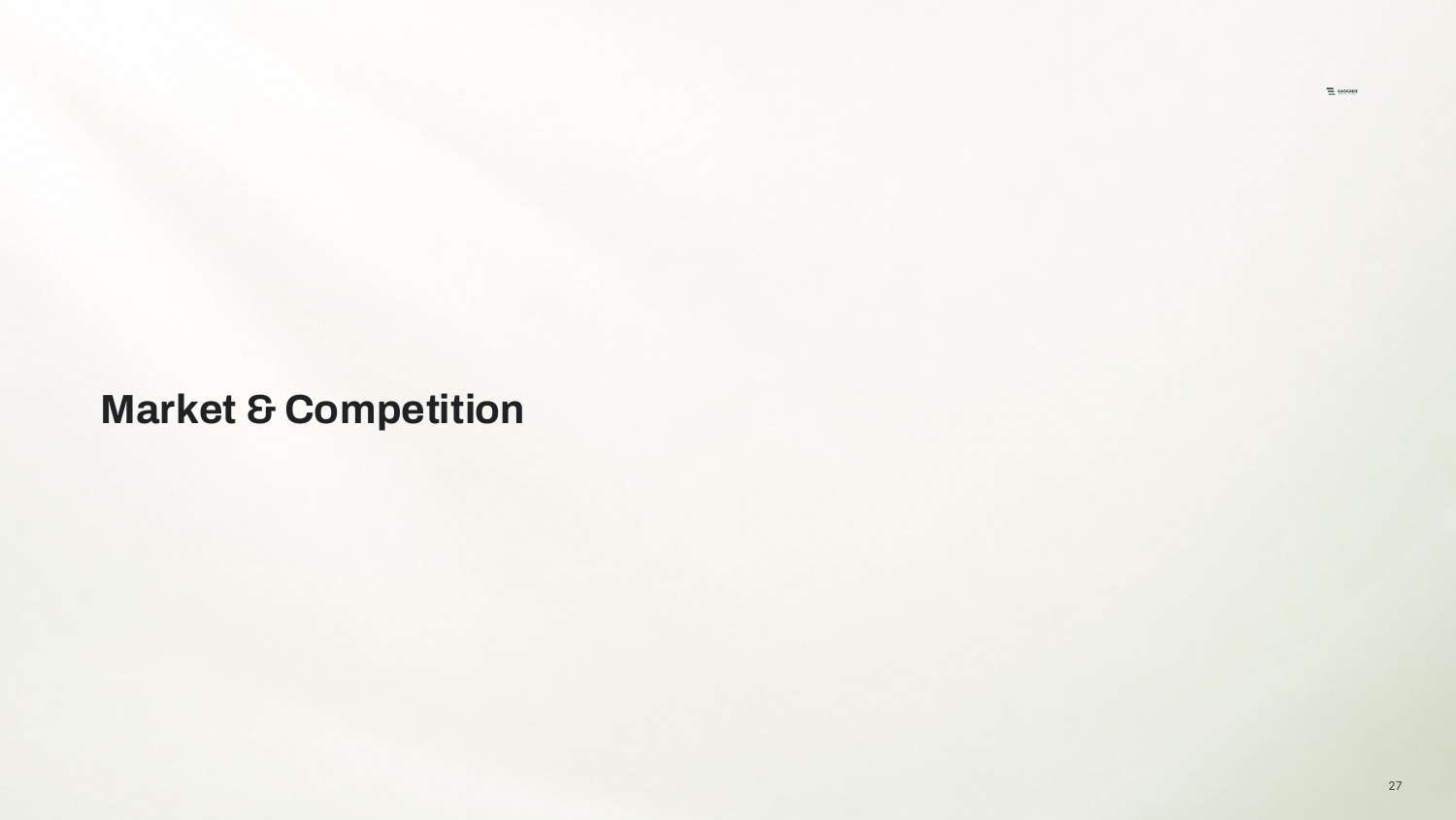 Market & Competition — Section divider