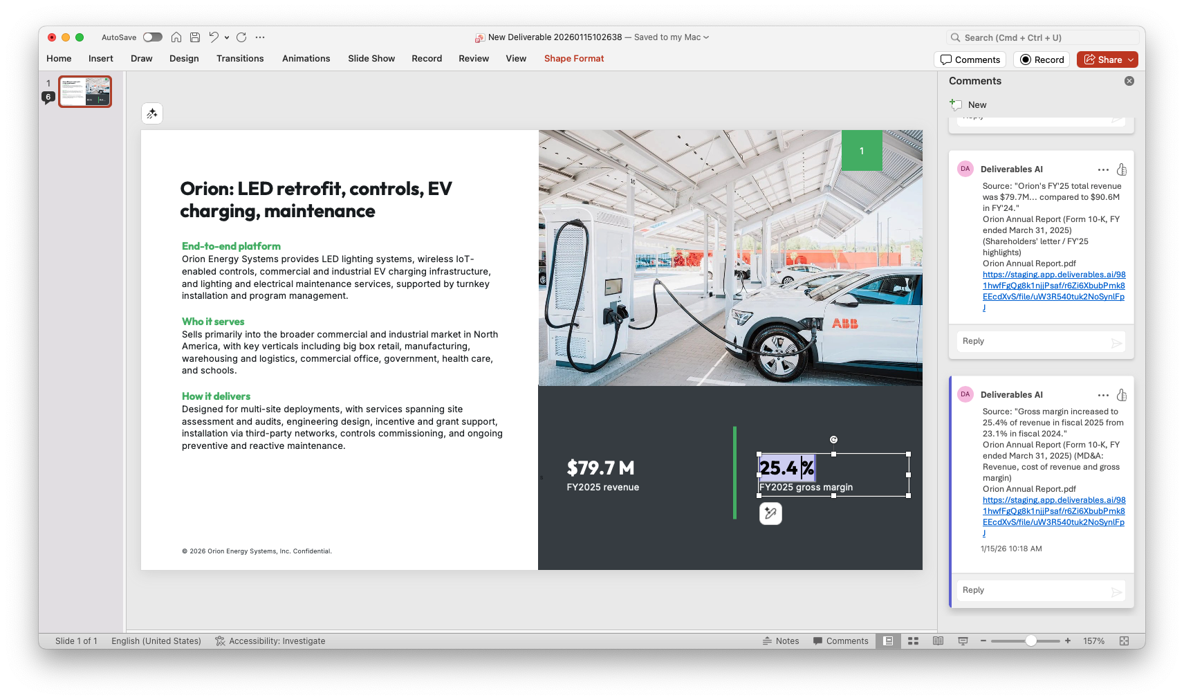 Citations in PowerPoint
